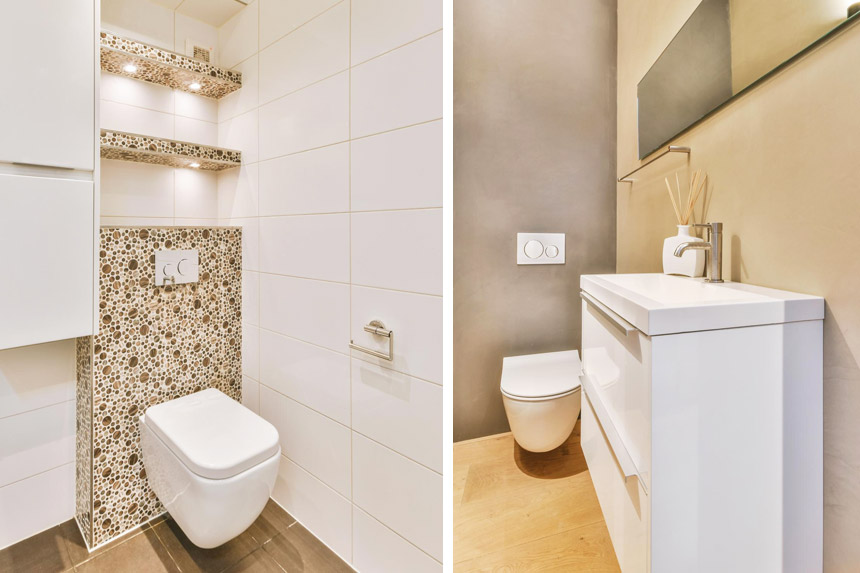 Idées de rangements pour petits WC