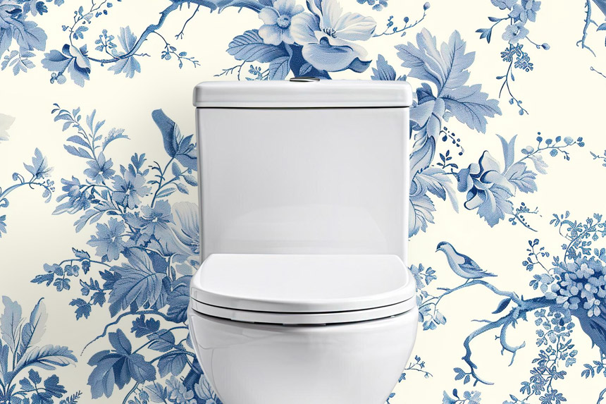 Papier peint WC : les tendances actuelles