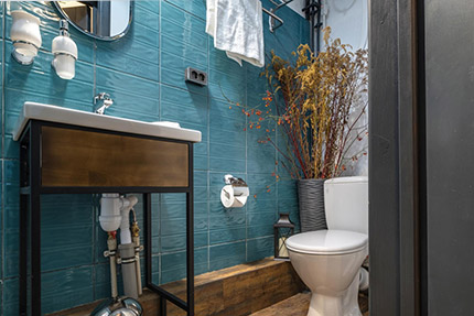 Décoration des toilettes